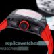 Swiss Replica Richard Mille RM011-fm Openworked Dial Red and Ceramic Watch (5)_th.jpg